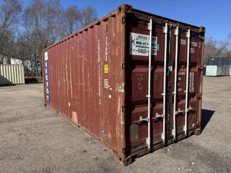 Rot 20 fuß container gebrauch