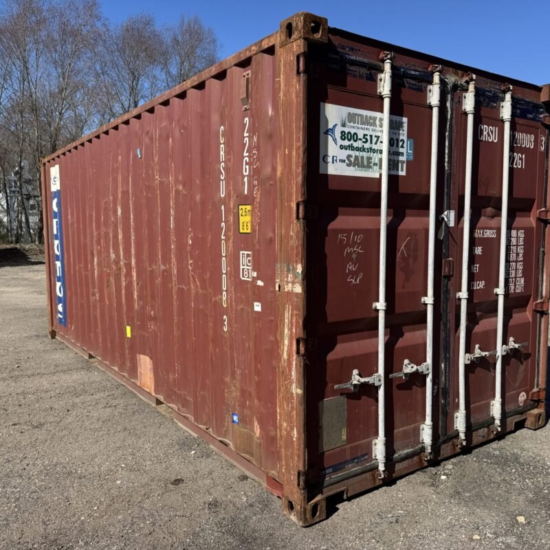 Rot 20 fuß container gebrauch