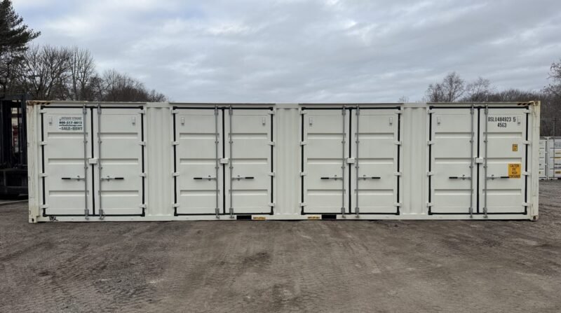 Vier Seitentüren 40 Fuß Container