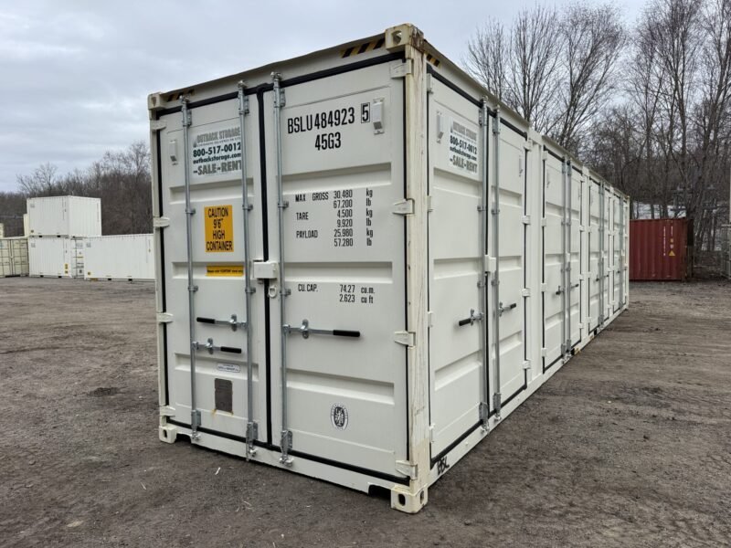 Vier Seitentüren 40 Fuß Container