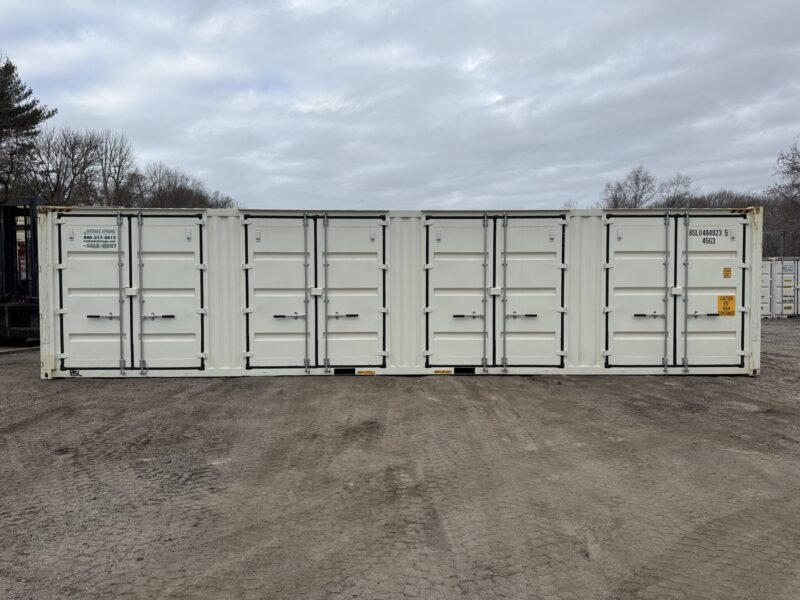 Vier Seitentüren 40 Fuß Container