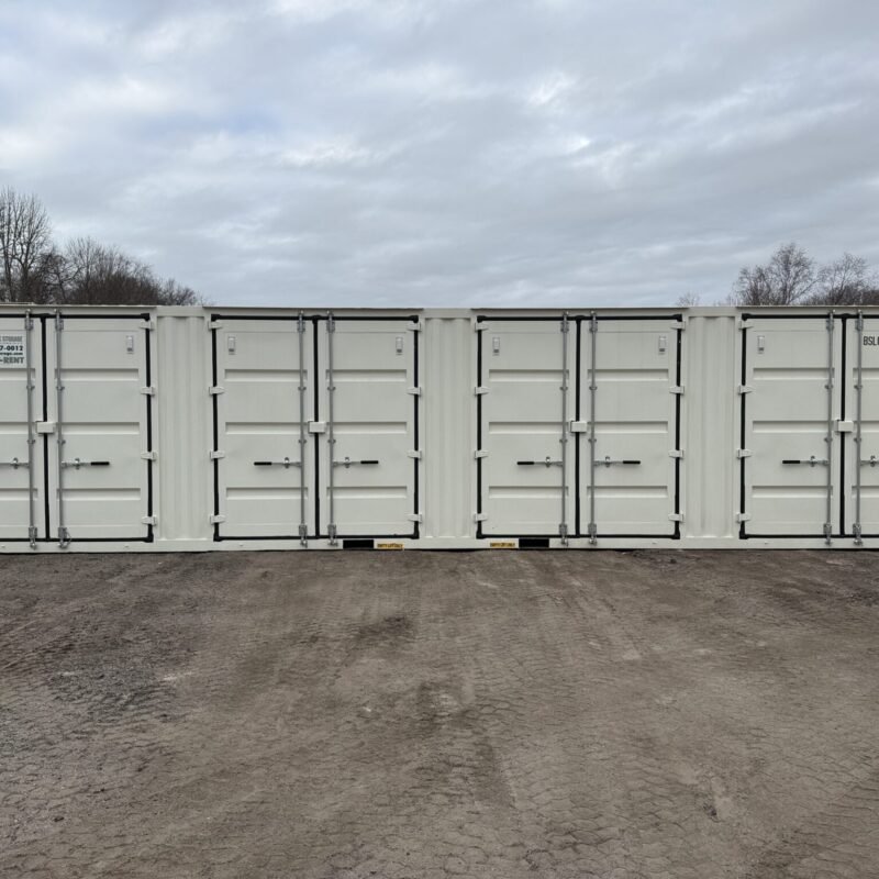Vier Seitentüren 40 Fuß Container