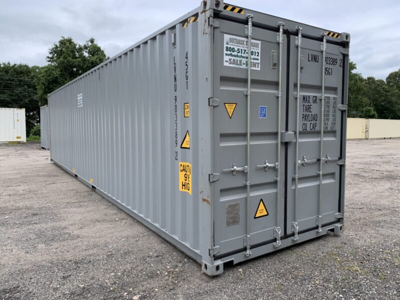 Grau Lagerbox Kaufen - 40′ x 8′ x 9.5′