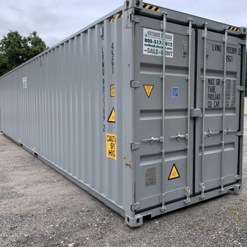 Grau Lagerbox Kaufen - 40′ x 8′ x 9.5′