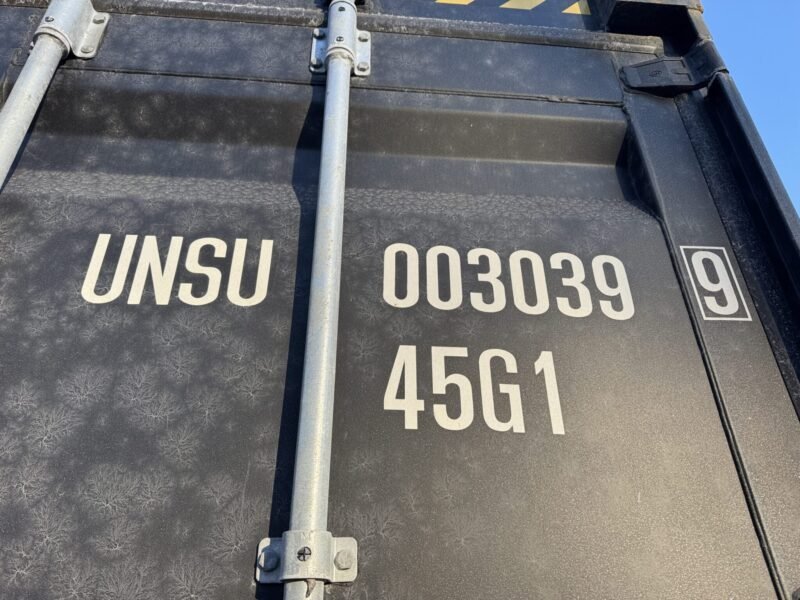 Gebraucht Schwarz Lagercontainer