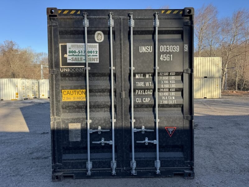 Gebraucht Schwarz Lagercontainer