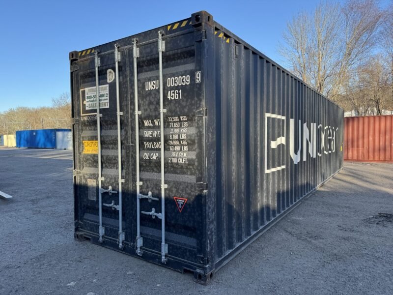 Gebraucht Schwarz Lagercontainer