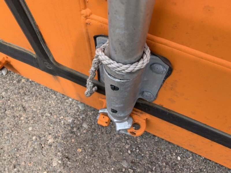 Gut Sichtbares Orange gebraucht 40-Fuß-Container