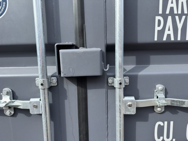 20′ x 8′ x 8.5′ Tall – New **TRI-DOOR**Shipping/Storage Container – Wind and Watertight–GRAY