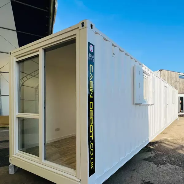 40 Ft Converted Shipping Container | Container Conversion | Open Plan Office | Portable Container Building | No 1023
