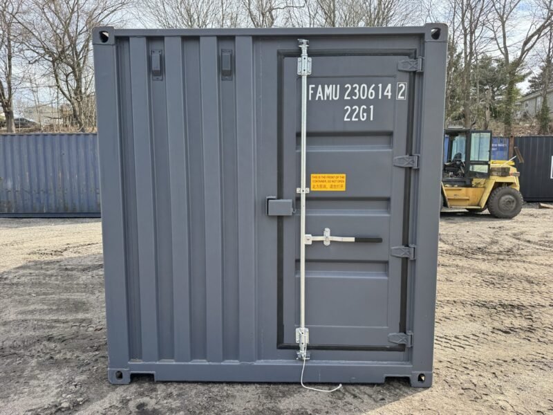 20′ x 8′ x 8.5′ Tall – New **TRI-DOOR**Shipping/Storage Container – Wind and Watertight–GRAY