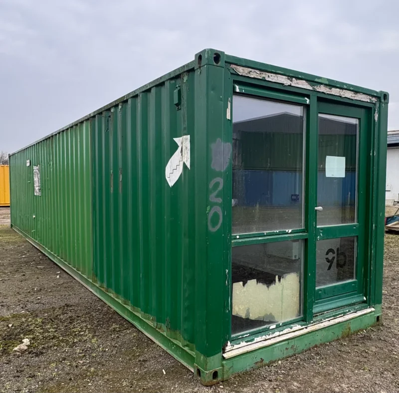 Gebrauchte 40 Fuß  Bürocontainer mit Küchenzeile
