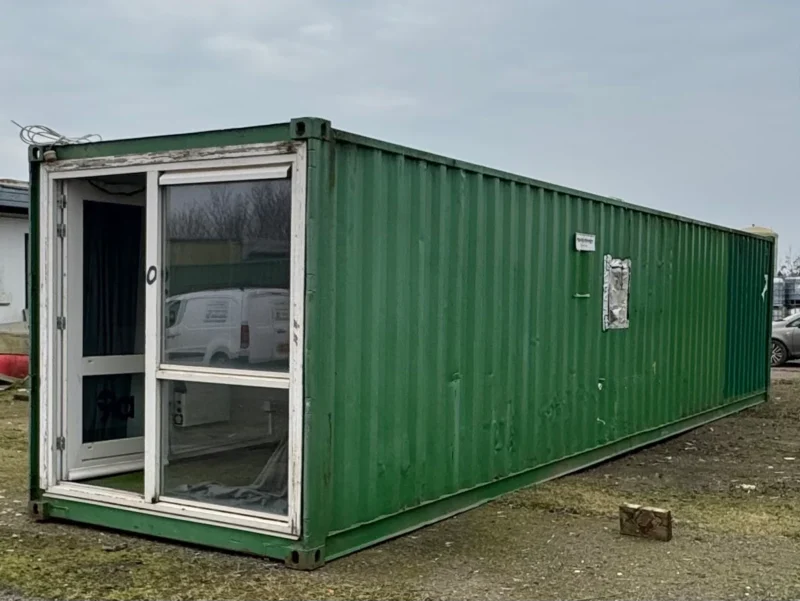 Gebrauchte 40 Fuß  Bürocontainer mit Küchenzeile