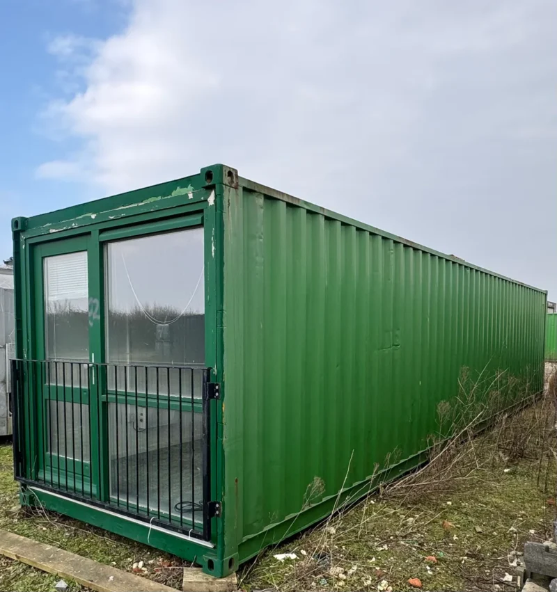 Containerbüro mit WC & Duschraum
