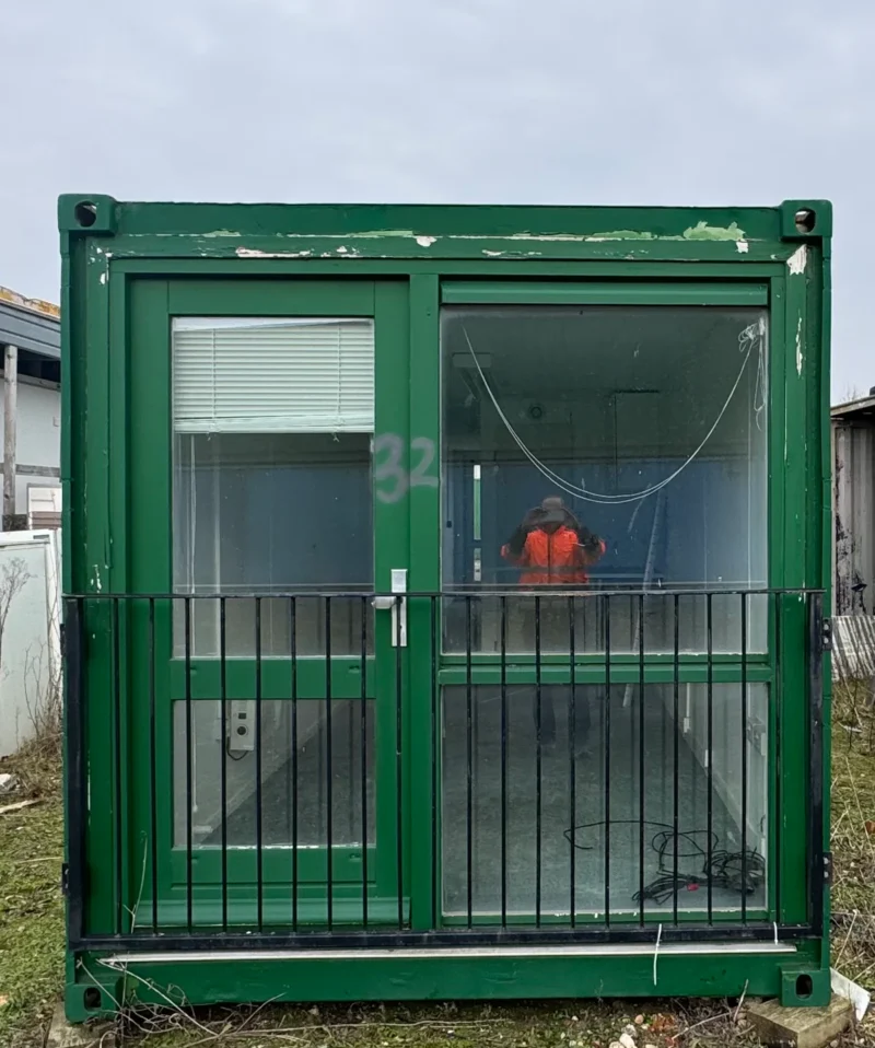 Containerbüro mit WC & Duschraum