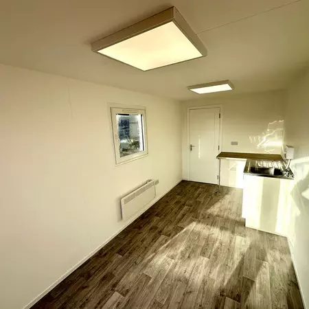 Büro Umgebauter Seecontainer 40 Fuß