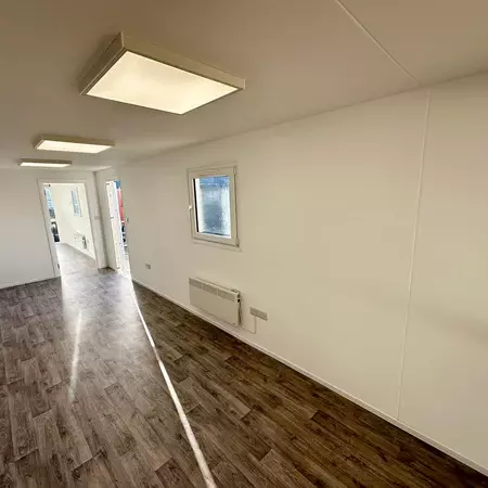 Büro Umgebauter Seecontainer 40 Fuß